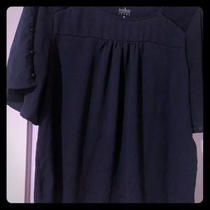 Navy women’s blouse